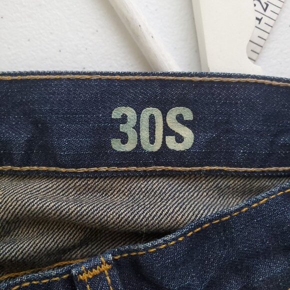 J Crew Boy Jean Women Size 30‎ S Button Fly Stretch Denim Dark Wash - Picture 4 of 13